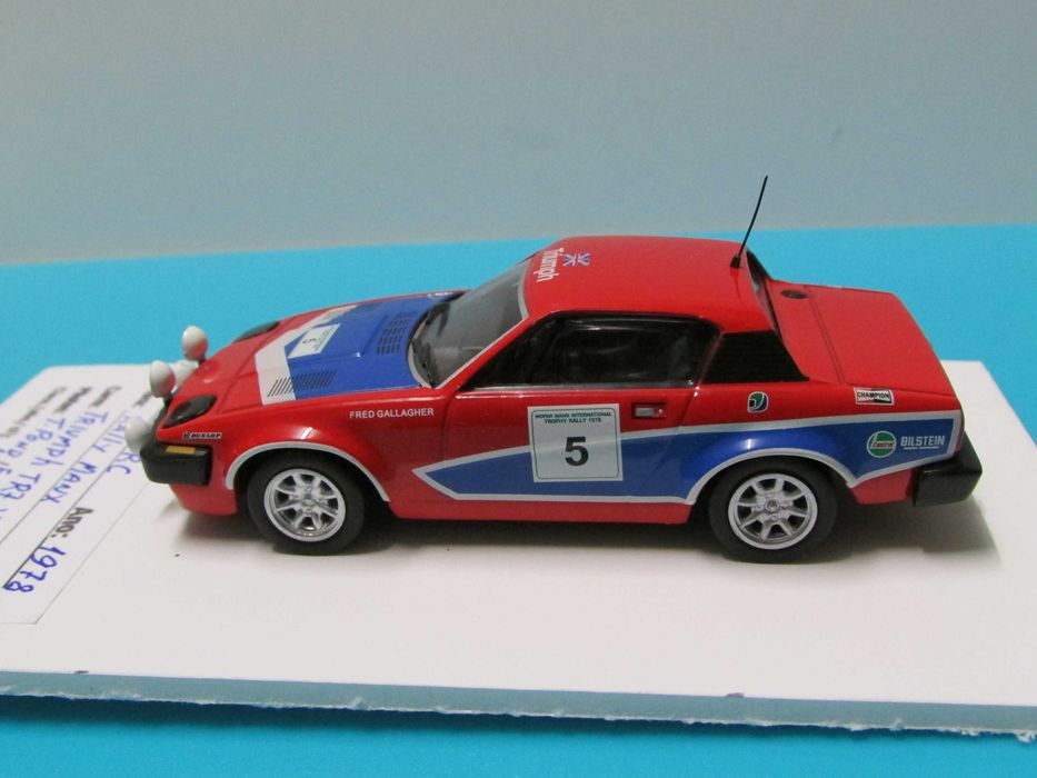 Triumph TR7 V8 #5 - Rallye Manx 1978 - Miniatura esc 1/43
