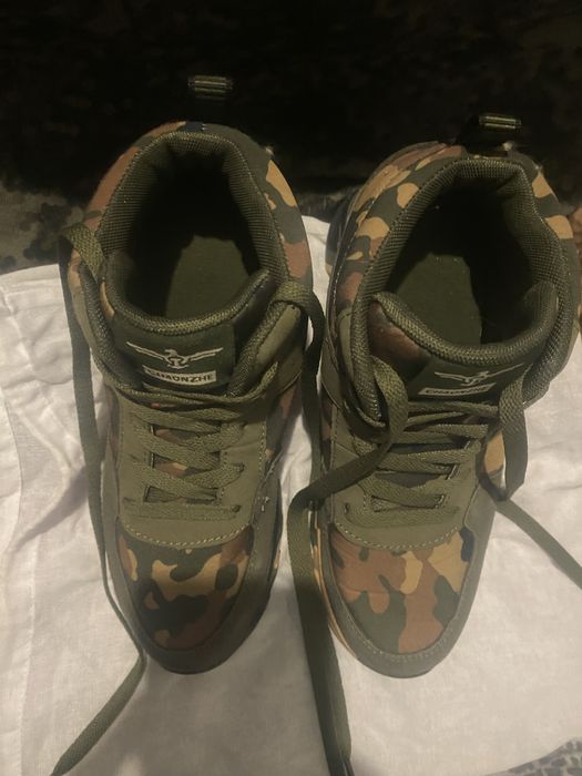 ботинки Chaonzhe с камуфляжным рисунком