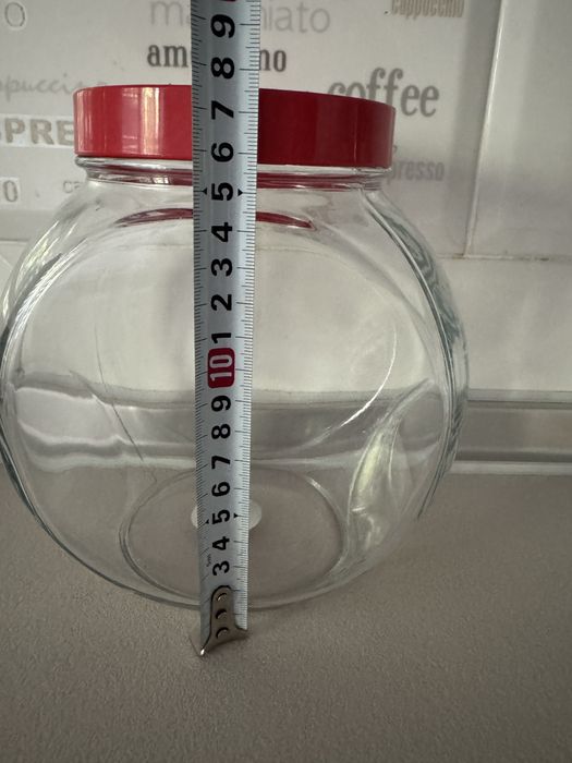 Банка скляна для сипучих продуктів