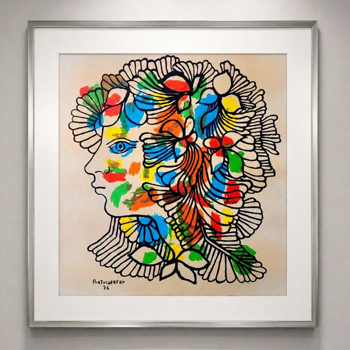 Serigrafia de Rene Portocarrero