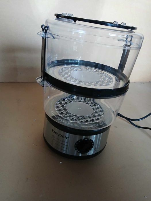 Parowar Beper 5 l srebrny/szary 400 W