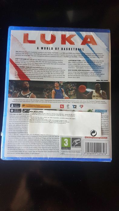 Jogo NBA 2K22 PS5