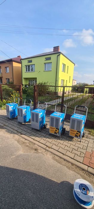 wynajem pochłaniacza wilgoci Szczecin i okolice osuszanie domów tynków