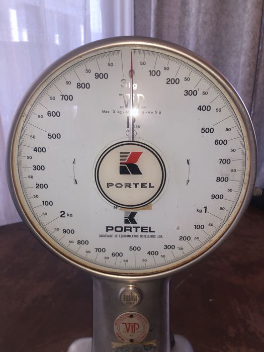 Balança 3kg Portel Vintage