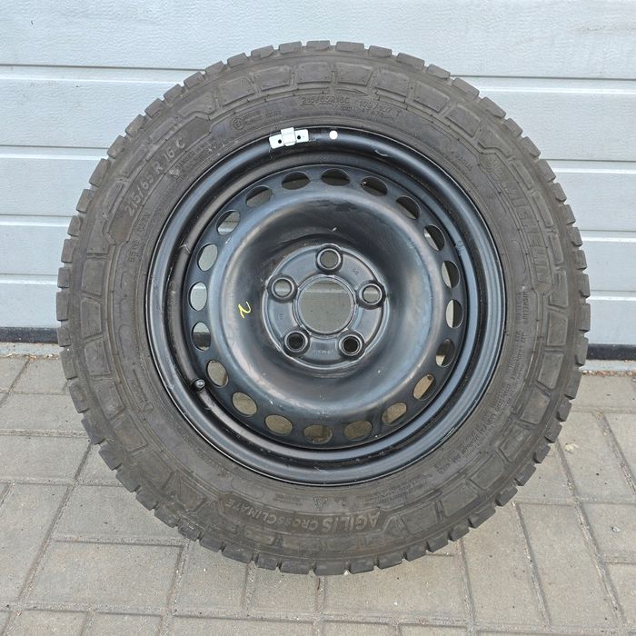 vw t5 t6 multivan 215/65r16c zapas 5x120 1x