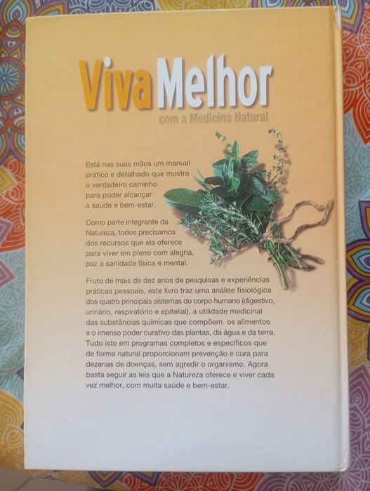 Livro Viva Melhor com a Medicina Natural
