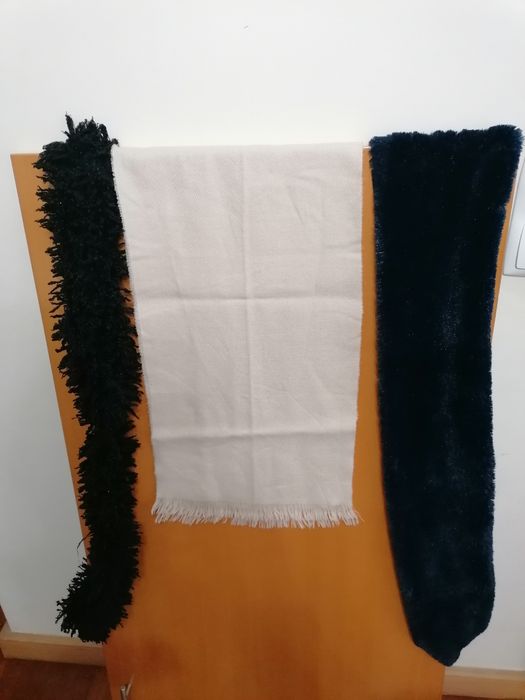 Cachecóis quentinhos / lenços para mulher, desde