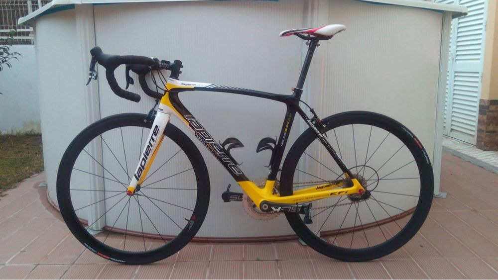 Lapierre xelius efi 200 rodas de carbono, sram force de 11v (7kg)