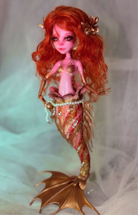Авторська лялька Монстер Хай русалка (ручна робота)