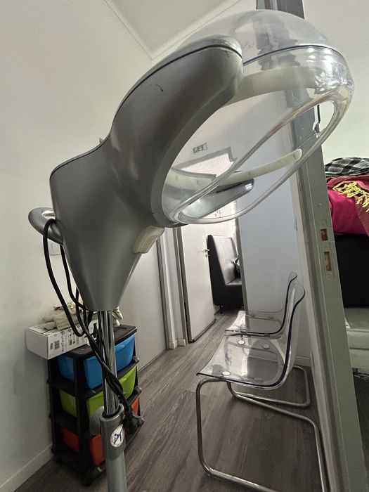 Secador a vapor ideal para cabeleireiro