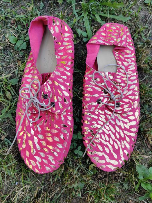 Anniel buty 38 39 nowe różowe złote