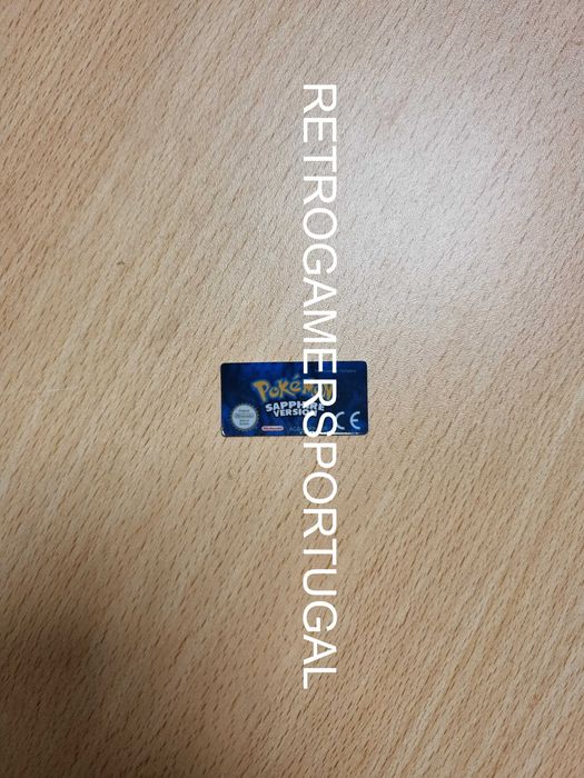 Label reposição para Pokemon Sapphire