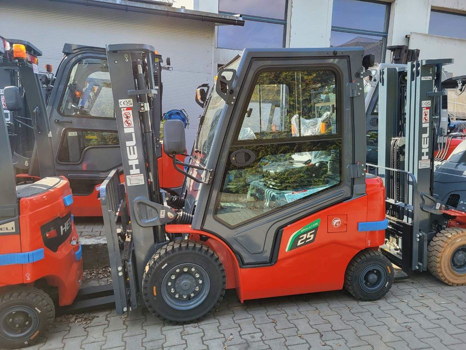 Heli CPD25-GC6LI-S  Nowy wózek widłowy HELI CPD25-GC6LI-S ,KABINA, bateria LI-ON,