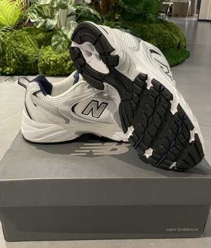 New Balance 530 White Silver Navy r.39.5