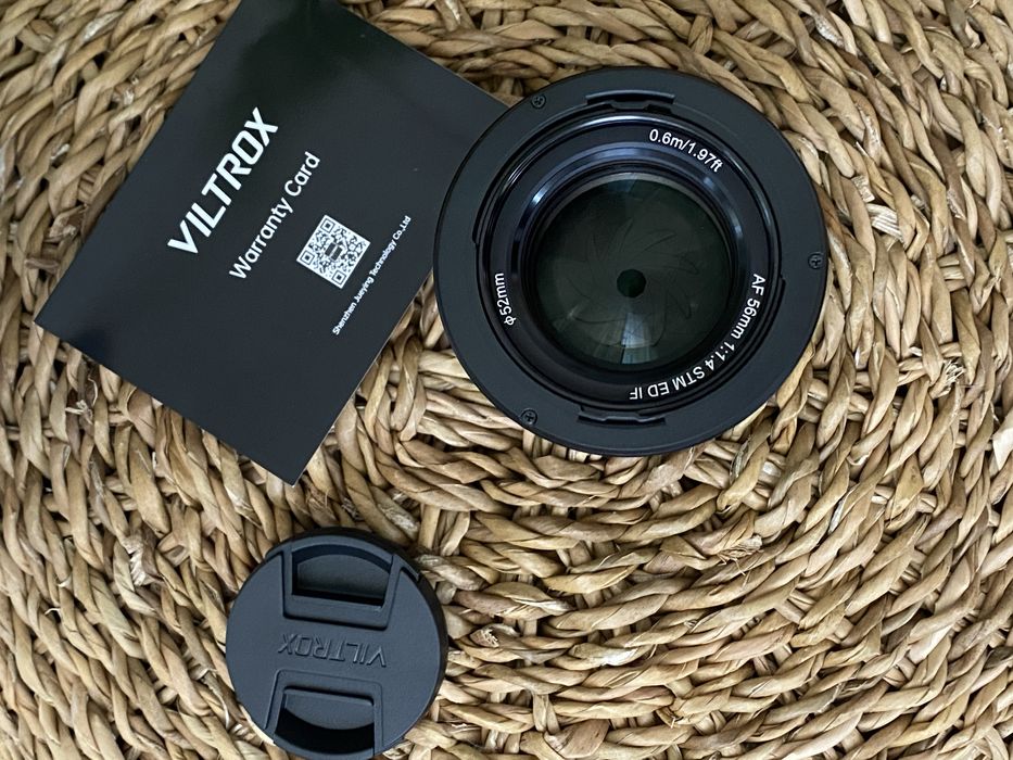 Новий VILTROX 56mm F1.4 SONY e-mount