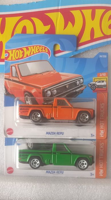Conjunto 2 mazda Repu Hot Wheels