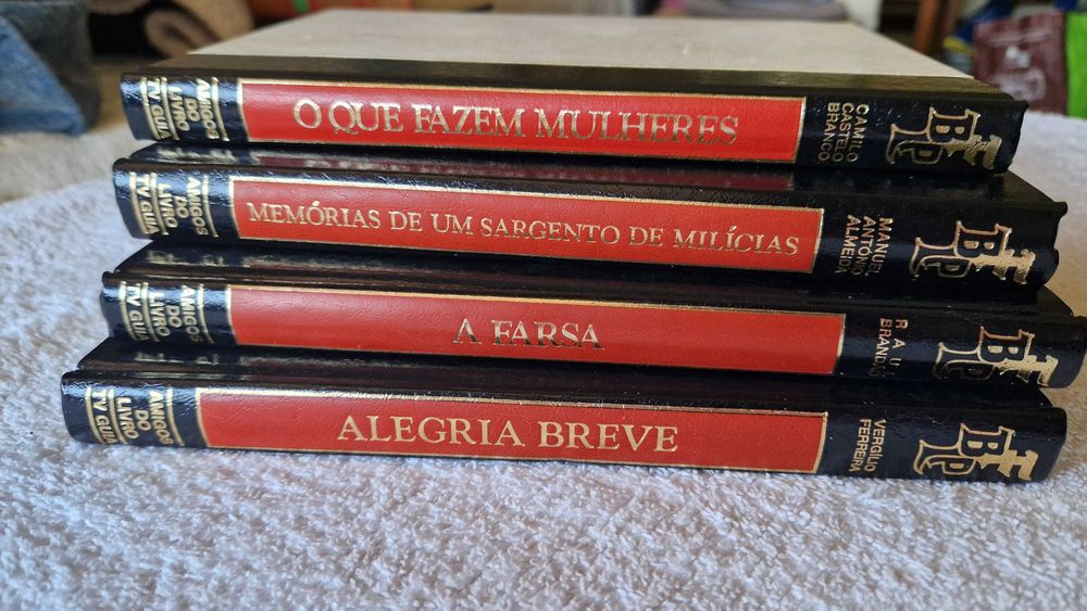 Conjunto 3 livros clássicos Literatura Portuguesa