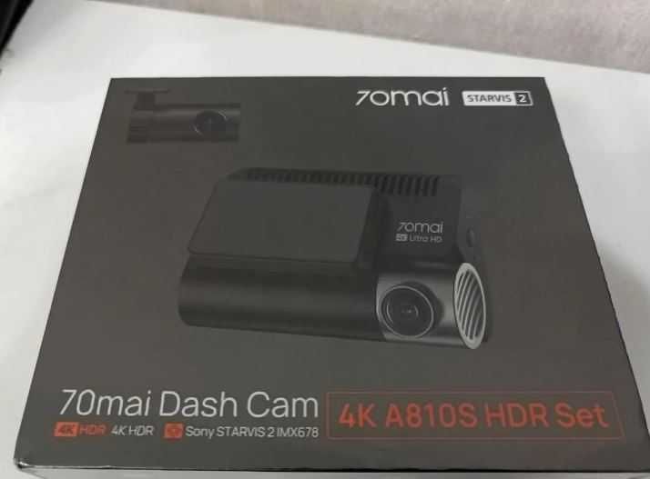 Відеореєстратори 70mai  А810S 4K