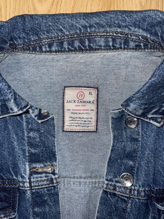 синій джинсовий жіночий піджак, розмір XL