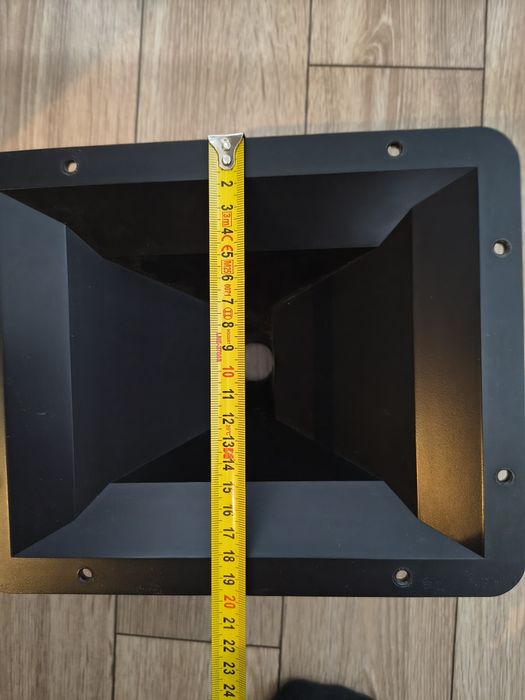 Monacor MRH 83 1" Horny tuby falowody waveguide na gwint wkręcany 25 mm  DIY horn mrd dayton audio