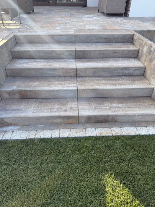 NOWE stopnie schodowe zewnętrzne, schody