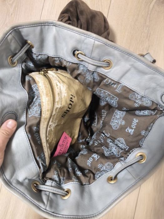 Juicy Couture VINTAGE Heiress Daydreamer Velvet shoulder bag