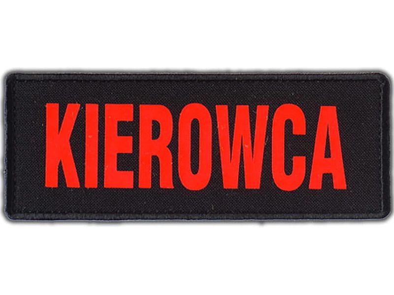 Emblemat funkcyjny FLUO na rzepie 13 x 5 cm