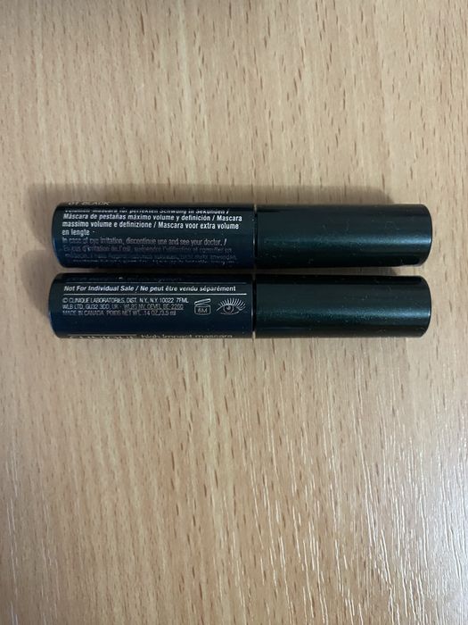 2 туші для вій clinique 01 black 3.5 ml