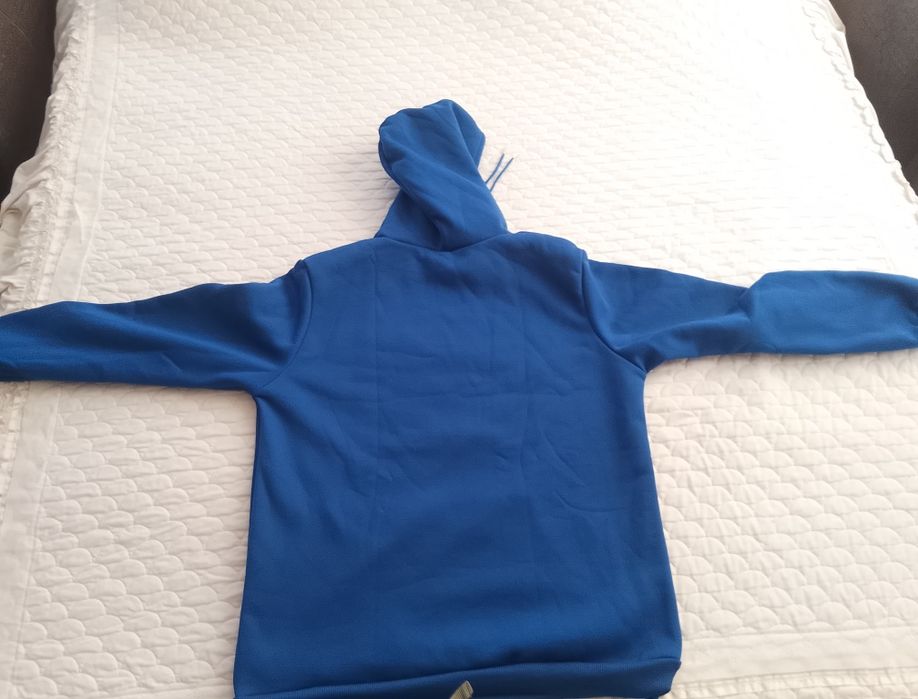 Чоловічий худі з логотипом PUMA - Яскраво-блакитний розмір L Не ношене