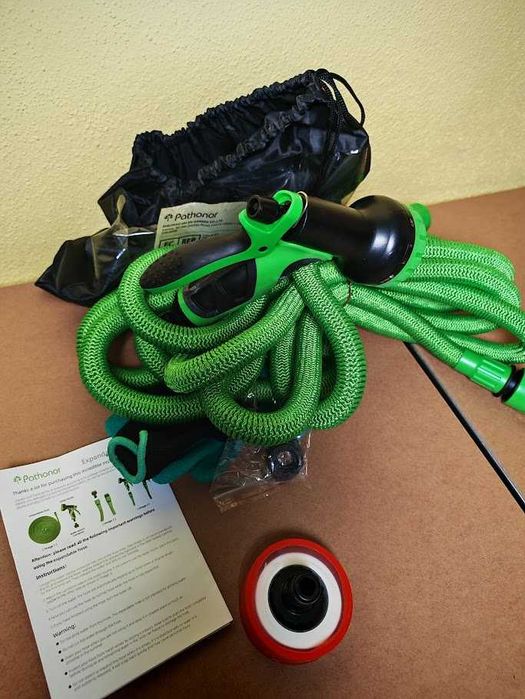 Mangueira de Jardim Extensível até 18M com Pistola (Nova)