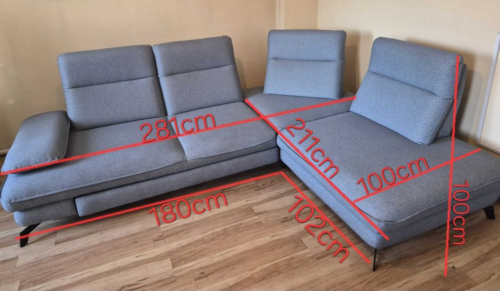 Narożnik Sofa z funkcją spania ,nowoczesna kanapa