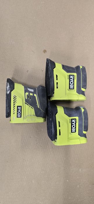 3x Ryobi ONE+ 18V szlifierka oscylacyjna – USZKODZONE, na części