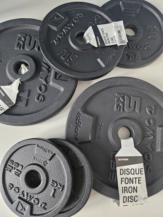 Zestaw obciążeń i gryf Nowe