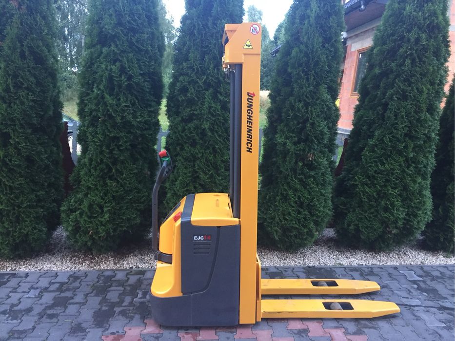 Paleciak elektryczny jungheinrich ejc14 triplex 535 cm