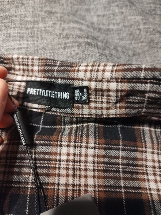 Картата сорочка жіноча нова