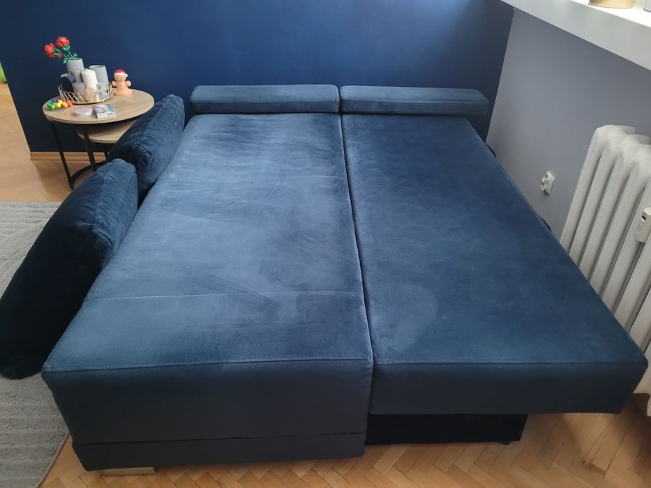 Sofa Rimini niebieska