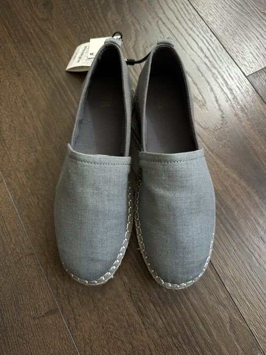Еспадрильї Zara сірі