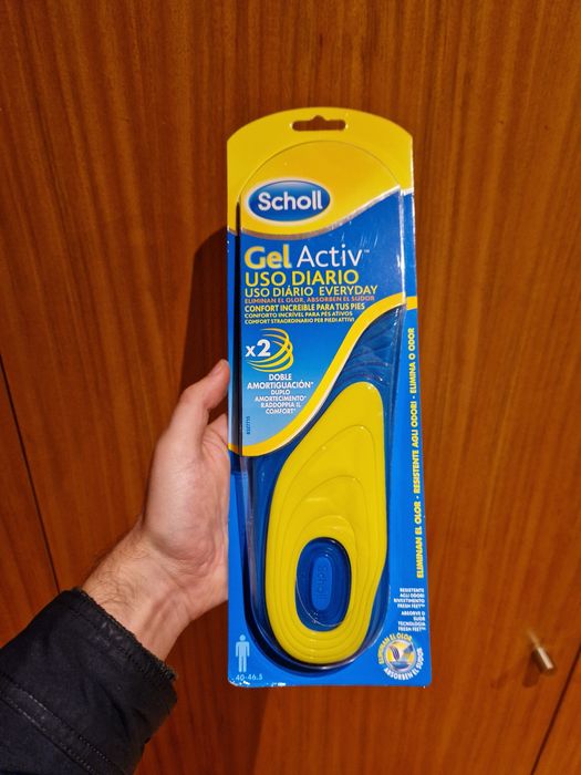 Palmilha gel Scholl