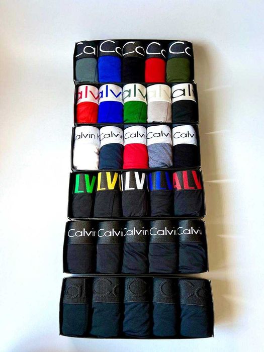 5 шт -550 грн Труси чоловічі Calvin  / Трусы мужские Кельвин