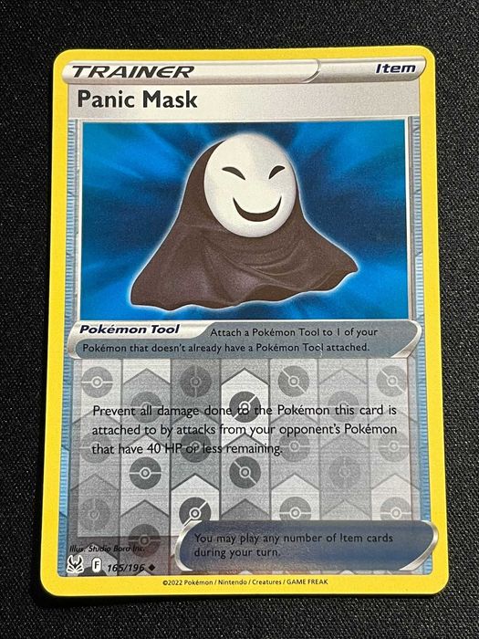 Carta Pokémon Panic Mask 165/196 Lost Origin