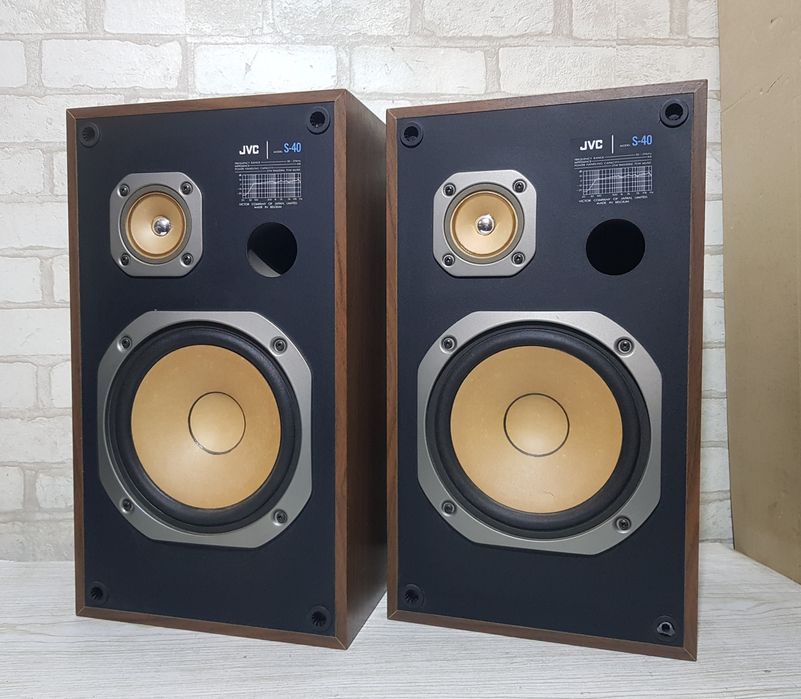35ВтПолична акустика/полочная JVC S-40 б/у з Німеччини