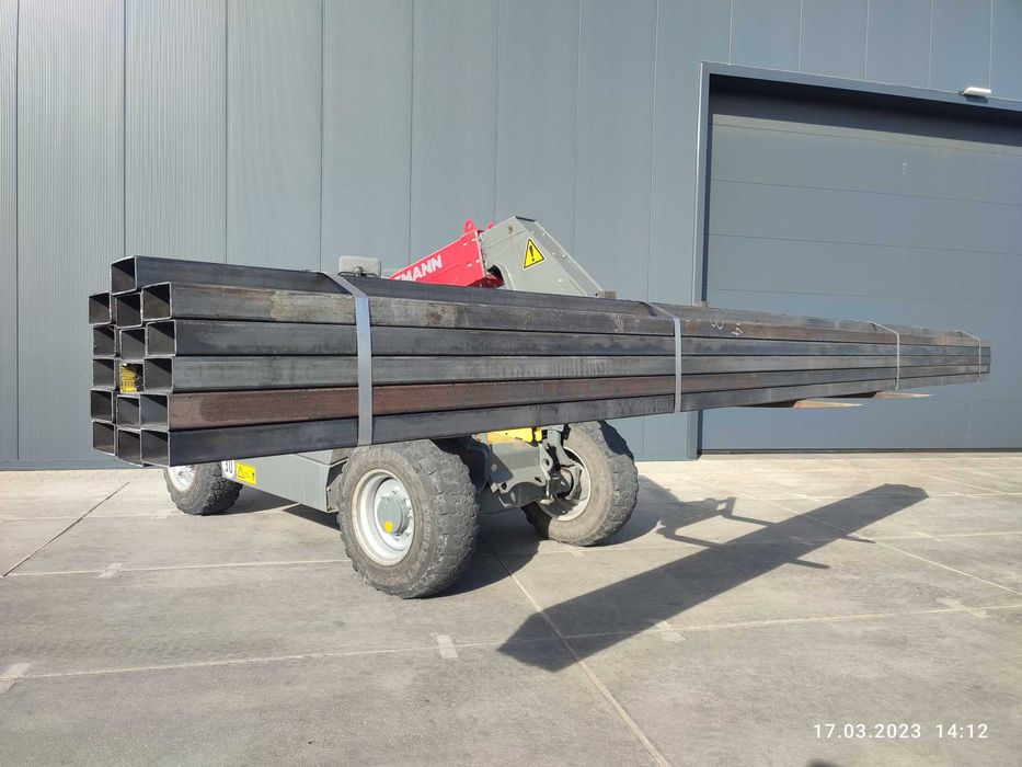 120x60x3 Profile stalowe zamknięte rury profil ogrodzenie słupy słupek