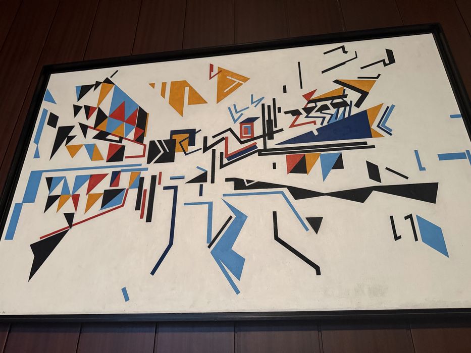 Quadro Nadir Afonso “jazz note” 1971