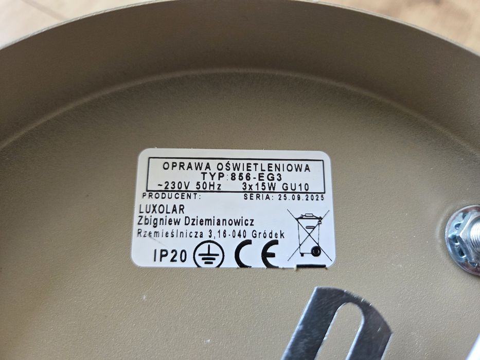 Lampa sufitowa LUXOLAR