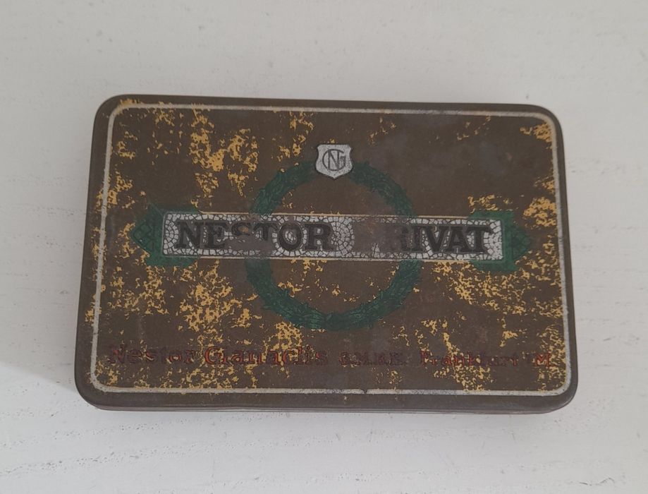 Coleção de latas vintage