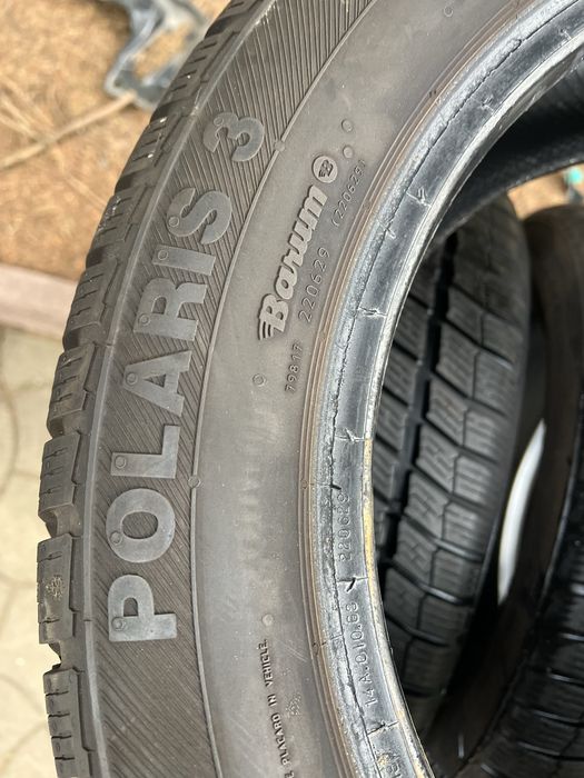 Резина зима шини 195/55  R 16 Barum комплект !!!6,5-7 мм!!!