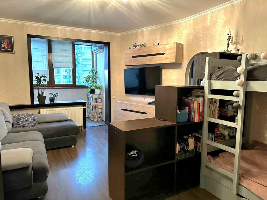 1-кімнатна квартира за адресою вул. Драгоманова (площа 46 м²) - Atlanta.ua - фото 11