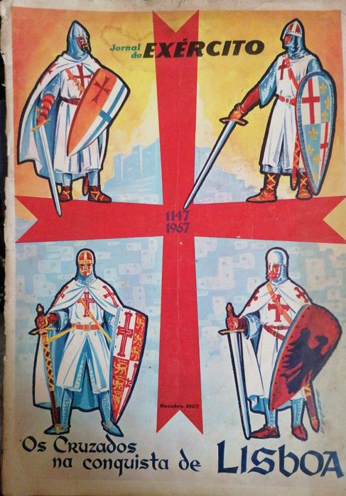 Jornal do Exército - Edição Histórica Outubro 1967 (800 Anos Conquista Lisboa)