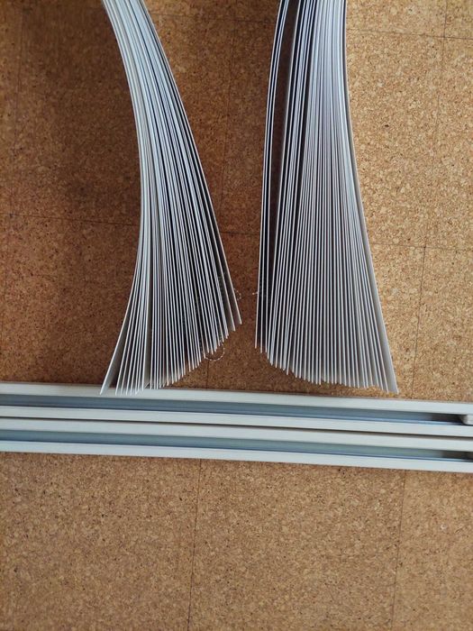 Estores/Bandas Verticais PVC - Bege - Bom Estado