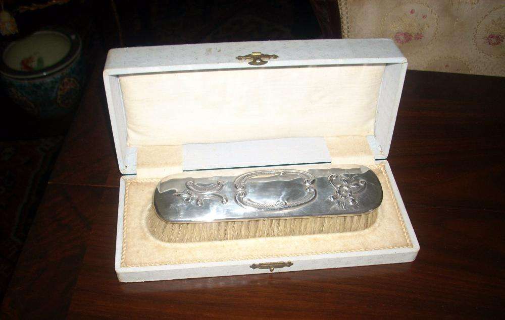 Prata contraste Javali II escova de fato